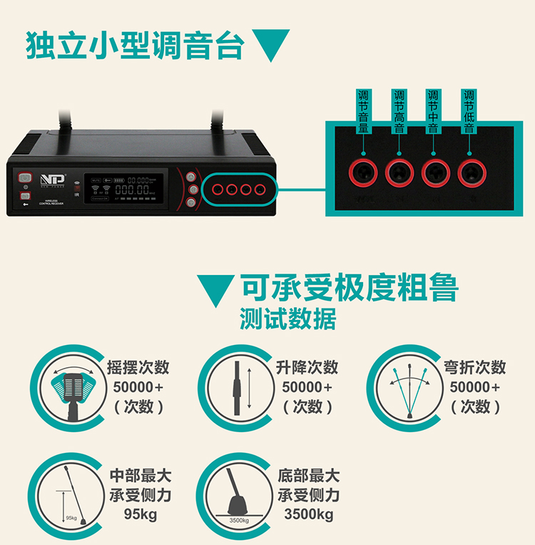 NP-7S无线复古摇麦